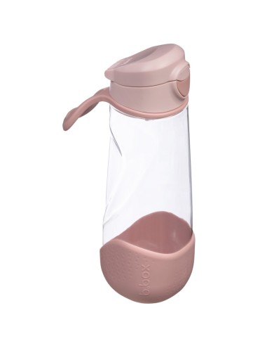 Botella de tritán con boquilla y asa 600ml B.Box - Blush Crush