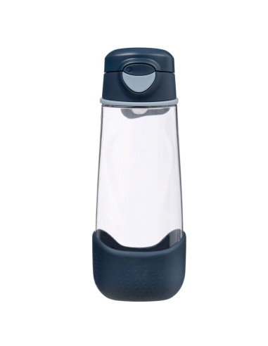 Botella de tritán con boquilla y asa 600ml B.Box - Midnight