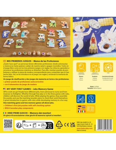 Mis Primeros Juegos - Memo de las Profesiones