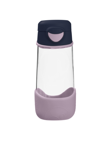 Botella tritán con boquilla y asa 450ml B.Box - Indigo Rose