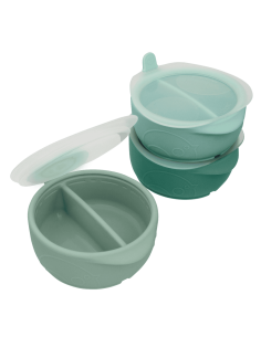 Depósitos para congelar comida con compartimentos y tapas Fill + Freeze B.Box (3 ud.)