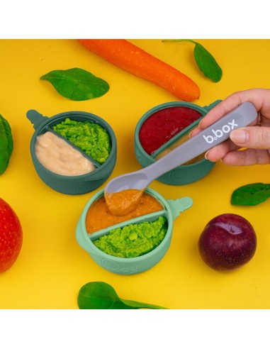 Depósitos para congelar comida con compartimentos y tapas Fill + Freeze B.Box (3 ud.)