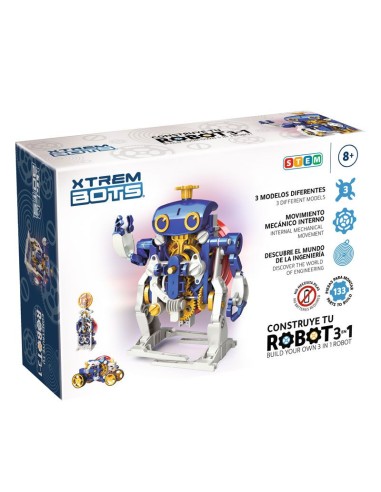Construye tu robot 3 en 1