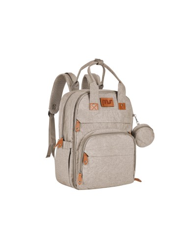 Mochila pañalera Storage Beige