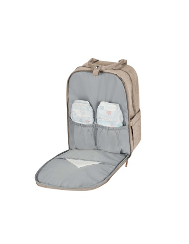 Mochila pañalera Storage Beige