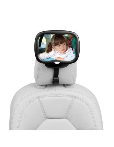 Espejo retrovisor con luz silla bebe