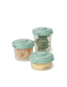 Set 3 contenedores alimentación Menta 2