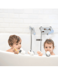 Set de 5 juguetes de baño "Funny Farm" 2