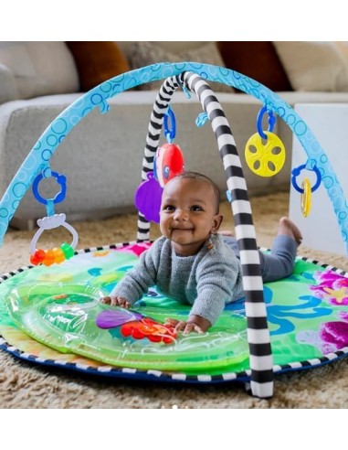 Baby Einstein Baby Einstein Sea Floor Explorers Alfombra de juego con agua boca abajo