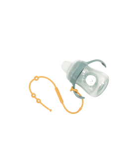 Colgador atrapatodo de silicona mostaza 2