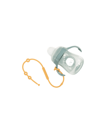 Colgador atrapatodo de silicona mostaza