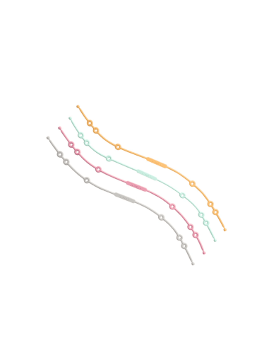 Colgador atrapatodo de silicona Rosa