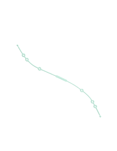 Colgador atrapatodo de silicona Menta