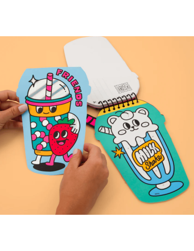 Pegatinas por número - Bubble Tea