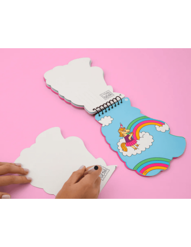 Libro de actividades con pegatinas - Lily