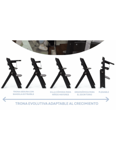 Trona evolutiva plegable Full plus Madera 2