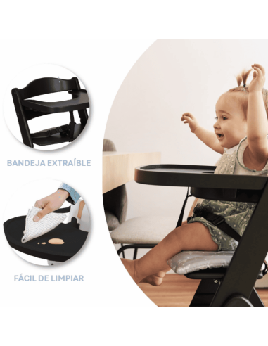 Trona evolutiva plegable Full plus Blanco