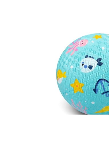 Pelota Caucho 13cm Fondo Marino