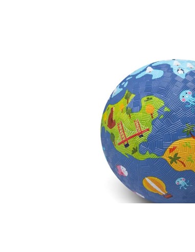 Pelota Caucho 18cm Mundo