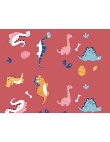 Pelota Caucho 18cm Dinosurios