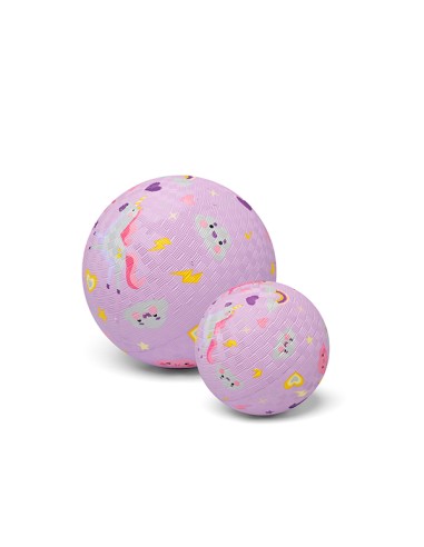 Pelota Caucho 13cm Unicornio