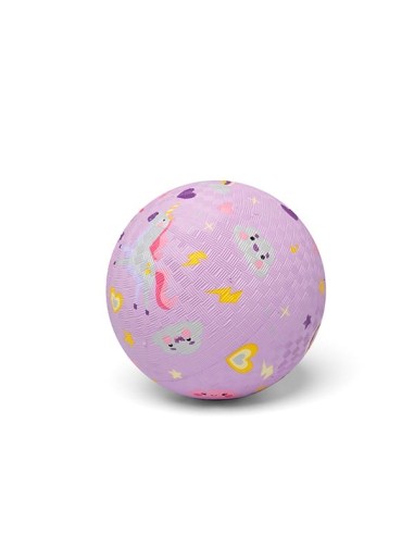 Pelota Caucho 13cm Unicornio