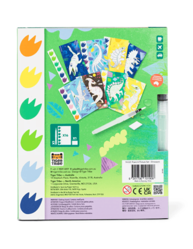 Juego de pintar un cuadro: dinosaurios