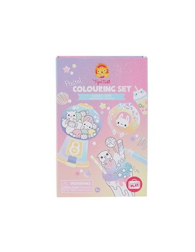 Set para colorear  Kawaii