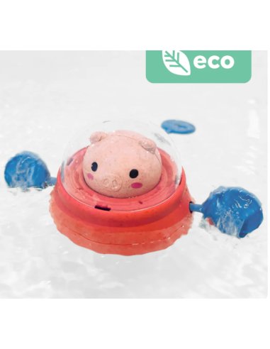 Barco de remos para el baño - Space Piggy