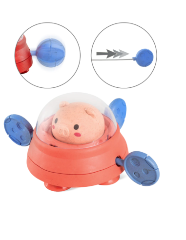 Barco de remos para el baño - Space Piggy