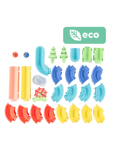 Tobogán acuático - Pista de canicas - Eco