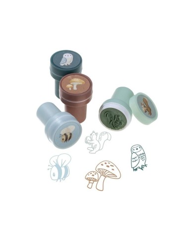 16 Sellos Forest Friends Little Dutch