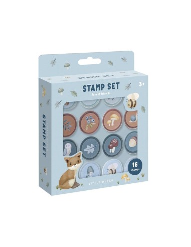 16 Sellos Forest Friends Little Dutch