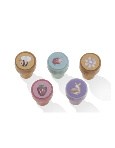 16 Sellos Fairy Friends Little Dutch