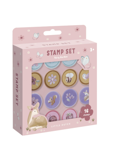 16 Sellos Fairy Friends Little Dutch