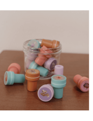 16 Sellos Fairy Friends Little Dutch