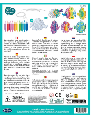 Vidriera móvil - Pescados