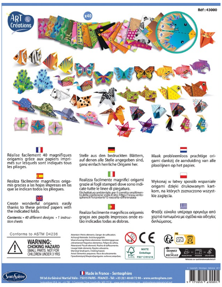 Kit de origami