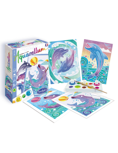 Mini Aquarellum Delfin