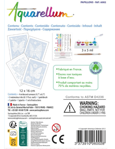 Mini Aquarellum Mariposa