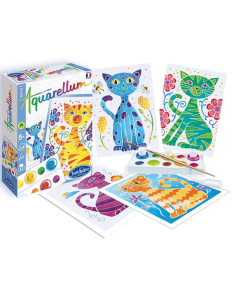 Mini Aquarellum Gatos 2