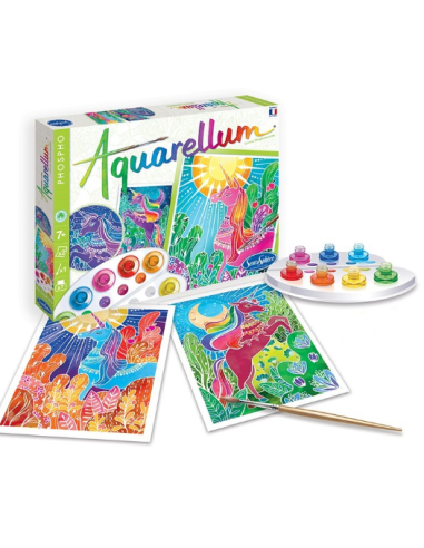 Aquarellum Unicornios Fosforecentes