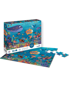 Puzzle 36 piezas -La vida Bajo el Mar