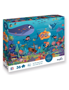 Puzzle 36 piezas -La vida Bajo el Mar 2