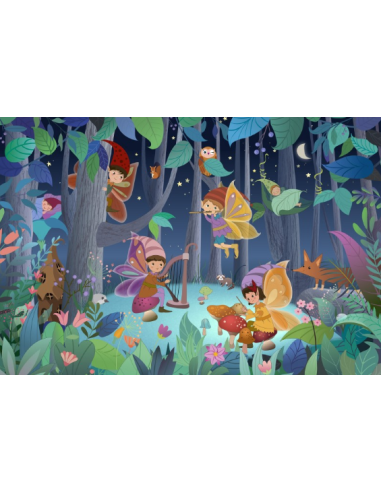 Puzzle 2 x 24 piezas - Hadas