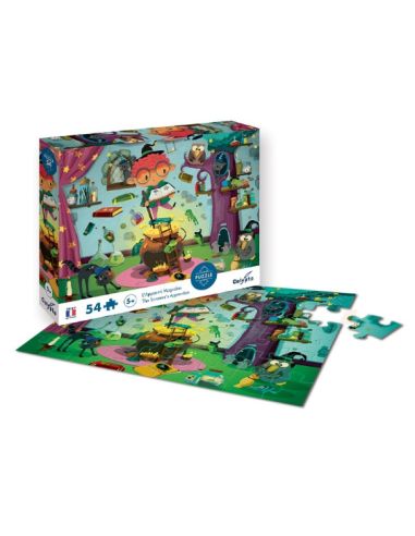 Puzzle 54 piezas - El Aprendiz de Mago