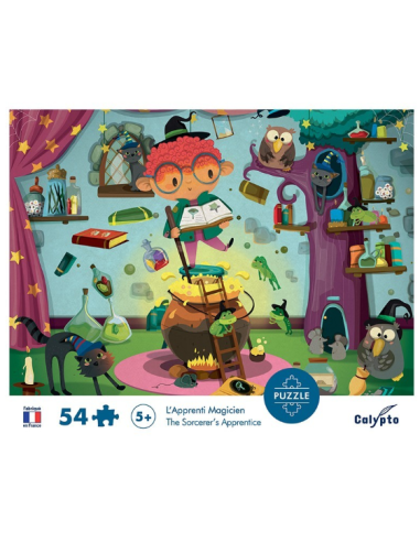 Puzzle 54 piezas - El Aprendiz de Mago