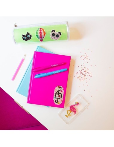 Crea Pegatinas de Diamantes