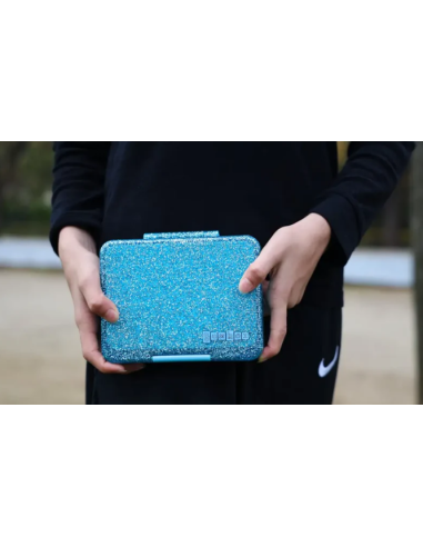 Yumbox snack Glitter Azul