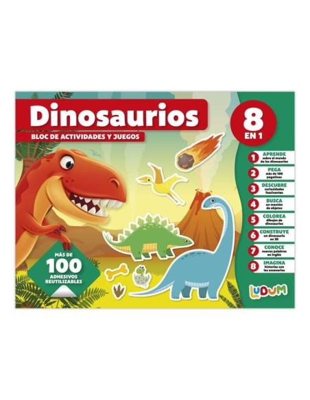 Bloc actividades Dinosaurios Imagiland